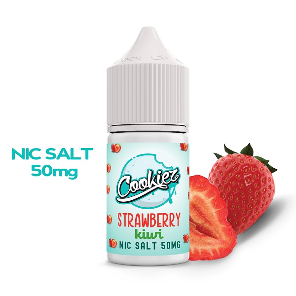 Cookiez E-Liquid Strawberry and Kiwi 30ml Nic Salt 50mg