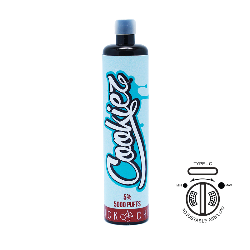 Cookiez Disposable Vape Iced Black Cherry 5000 Puffs - 5% Nic Salt