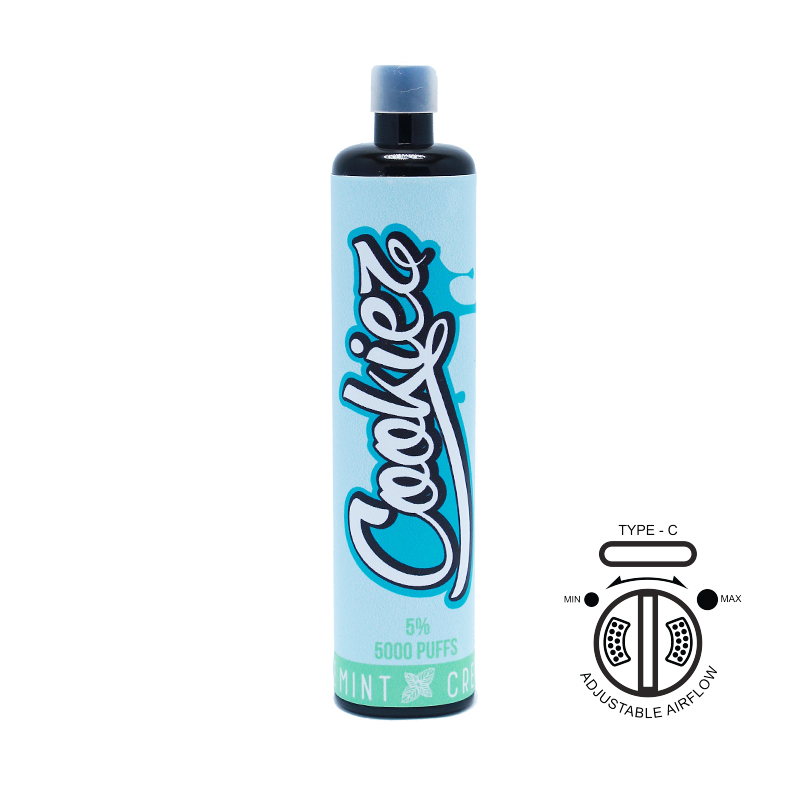 Cookiez Disposable Vape Iced Mint Cream 5000 Puffs - 5% Nic Salt